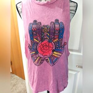 Mandala Hands Tank Top